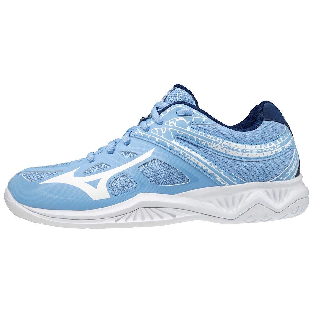 Mizuno Men's Volleyball Shoes Blue/white Lightning Star Z5 Junior Shoes - V1GD190329